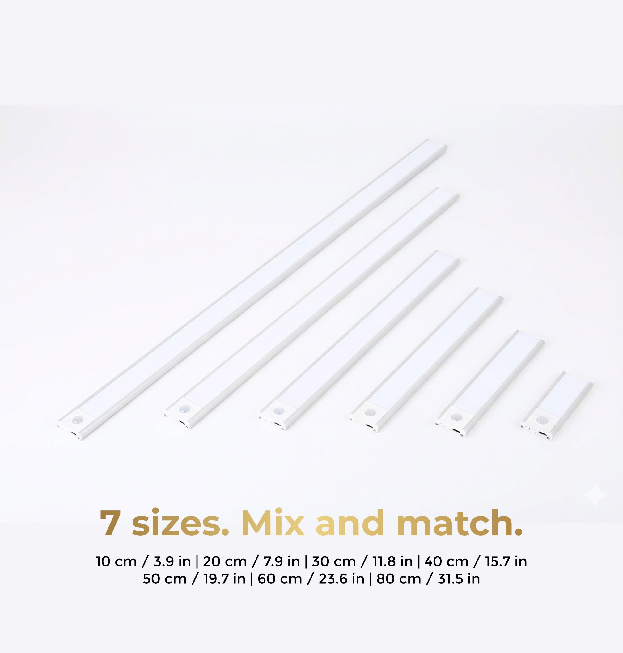 Lumaire Ultra-Slim Motion Sensor Cabinet Light